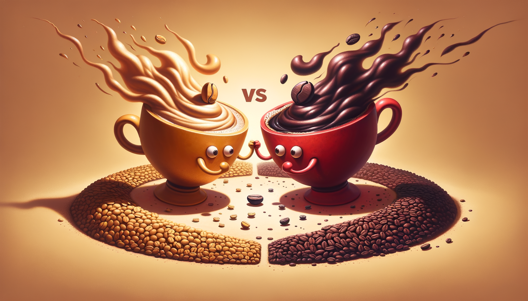 Coffee Clash: The Roasty Toasty Battle of Bean Blends!